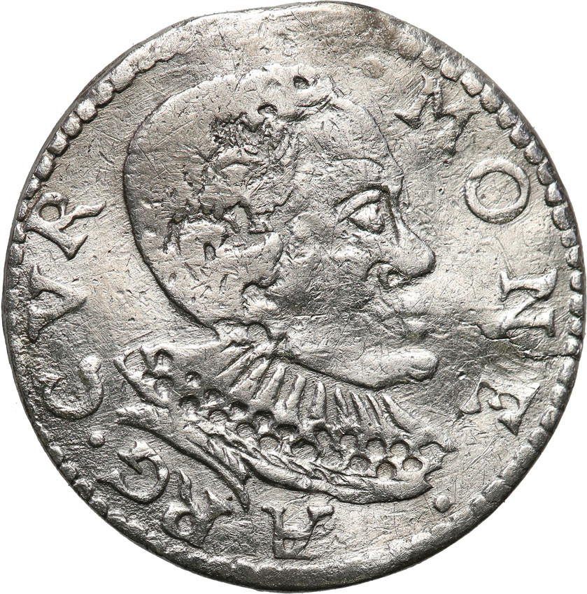 Kurlandia. Fryderyk Kettler (1587-1638). Trojak (3 Grosze) 1598, Mitawa - RZADKOŚĆ R6